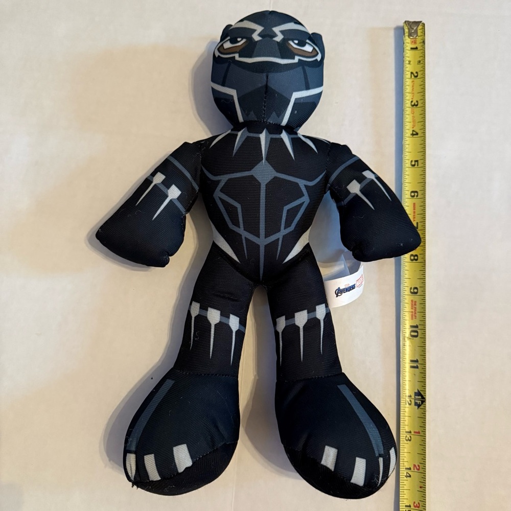 Marvel Black Panther Plush Pillow Avengers Super Hero Stuffed Animal 14" - Picture 9 of 10
